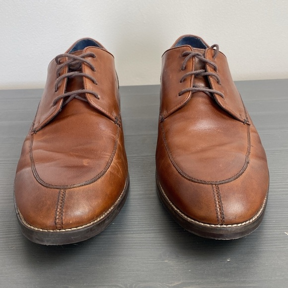 Cole Haan Lenox Hill Split Toe Leather Men’s Oxfords - Picture 4 of 11